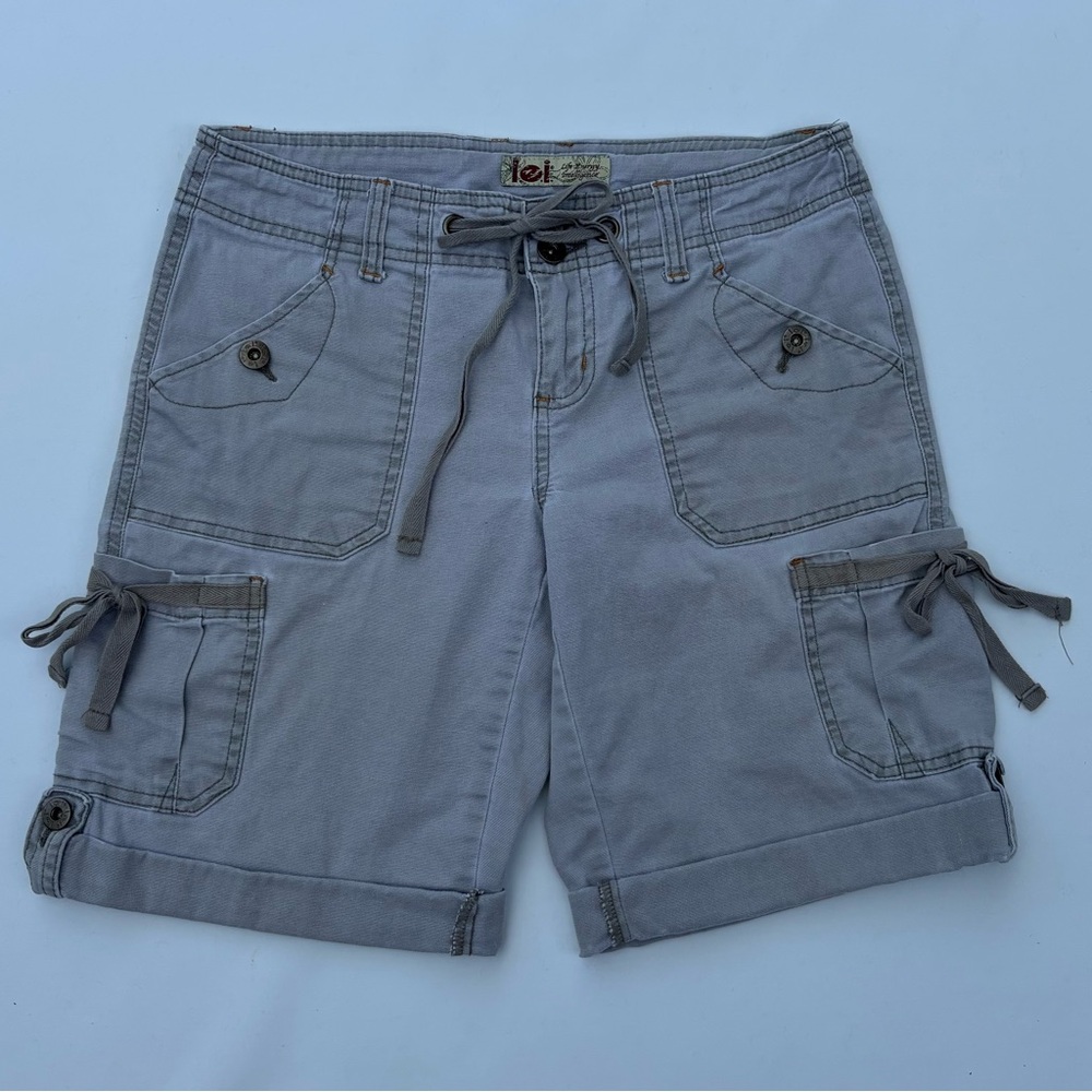 LEI Cargo Shorts Vintage Y2K Gray Size 5